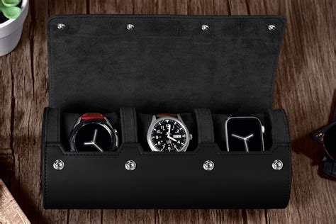 Watch roll, watch roll, watch case, watch box, transport box  